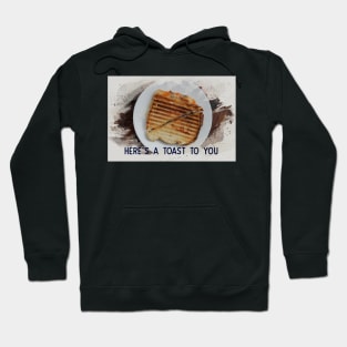 Here's a toast to you Greeting Card Hoodie